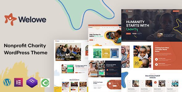 Welowe 1.0.3 - Nonprofit Charity WordPress Theme