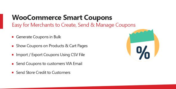 Woocommerce Smart Coupons 2.0.0 - Extended Coupon Generator