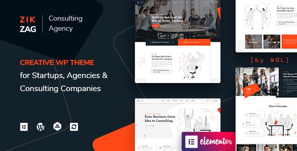 ZikZag 1.4.6 - Consulting & Agency WordPress Theme