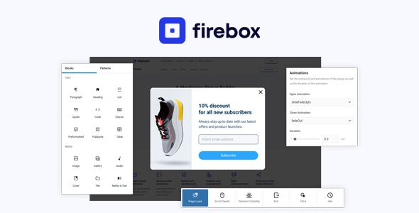 FireBox Pro 2.1.32 - WordPress Popup Builder Plugin