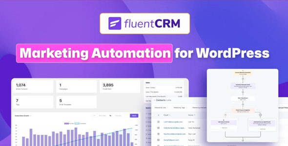 FluentCRM Pro 2.9.45 - Marketing Automation For WordPress