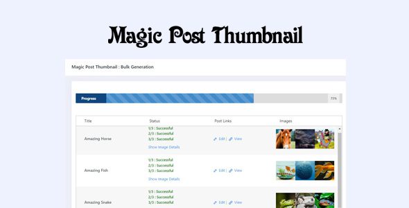 Magic Post Thumbnail Premium 6.0.4