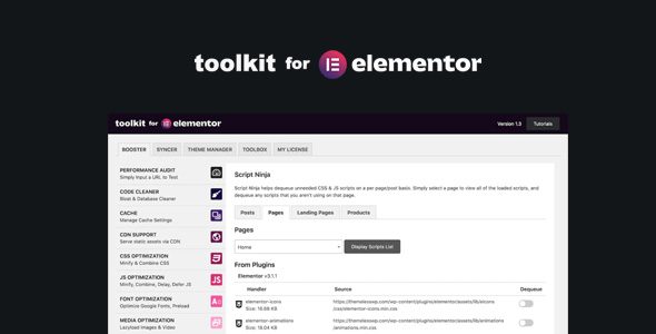 Toolkit for Elementor 1.6