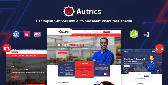 Autrics 2.7.8 - Car Services and Auto Mechanic WordPress Theme