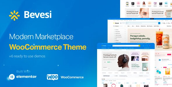 Bevesi 1.1.1 - Multi-Vendor and Marketplace WooCommerce Theme