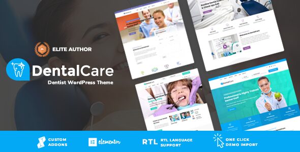 Dental Care 19.3.0 - Dentist & Medical WordPress Theme