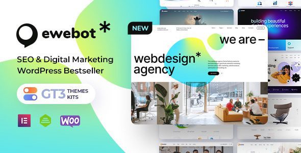 Ewebot 3.1.5 - Marketing & SEO Digital Agency WordPress Theme