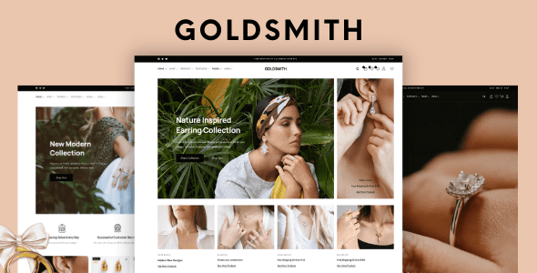 GoldSmith 1.3.2 - Jewelry Store WooCommerce Elementor Theme