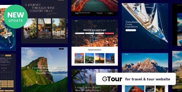 Grand Tour 5.5.6 - Travel Agency WordPress