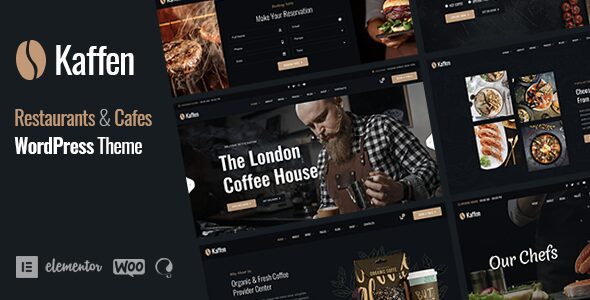 Kaffen 1.2.5 - Restaurant & Cafe WordPress Theme