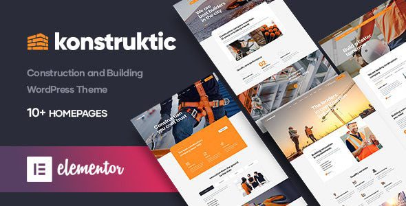 Konstruktic 1.2.1 - Construction & Building WordPress Theme