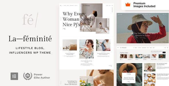 LaFeminite 10.4 - Personal Blog WordPress Theme