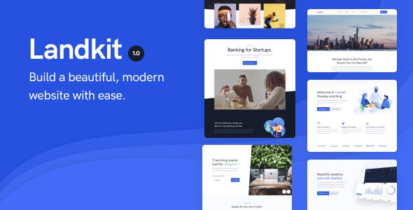 Landkit 1.0.17 - Multipurpose Business WordPress Theme