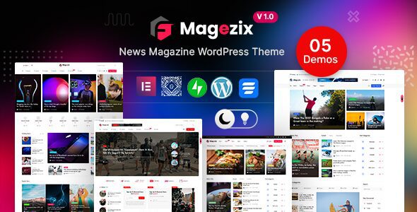 Magezix 1.0.7 - Newspaper & Magazine WordPress Theme