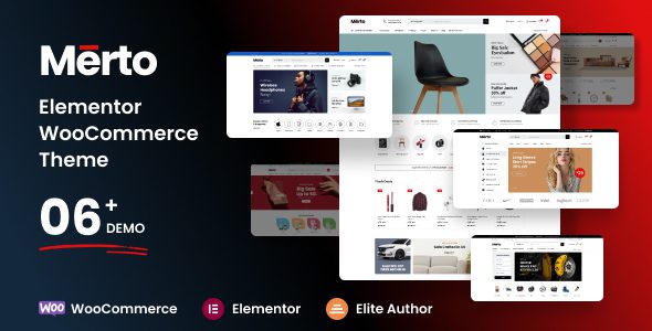 Merto 1.0.6 - Multipurpose WooCommerce WordPress Theme