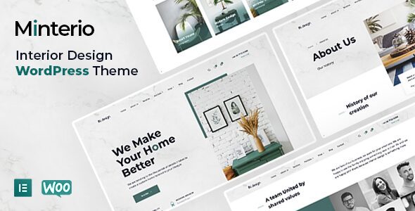 Minterio 1.4.0 - Interior Design WordPress Theme