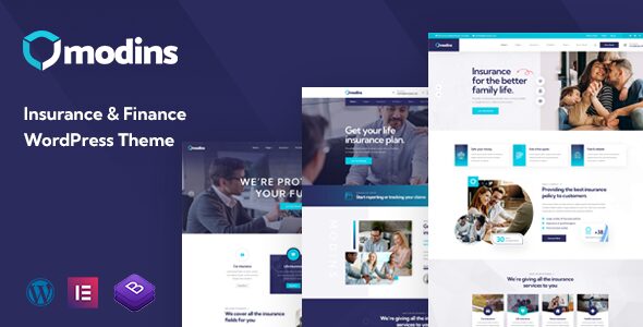 Modins 1.1.5 - Insurance & Finance WordPress Theme