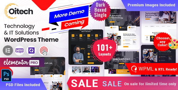 Oitech 2.5 - Technology WordPress Theme