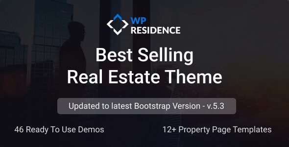 Residence Real Estate WordPress Theme 5.0.8