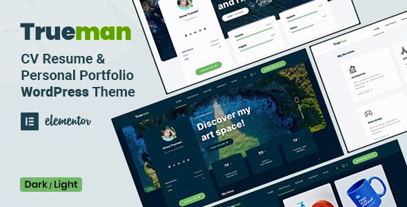 Trueman 1.3.1 - CV Resume WordPress Theme