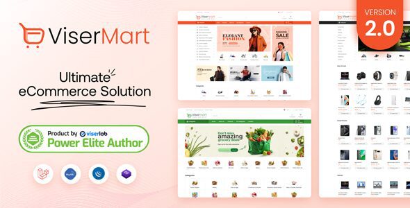 ViserMart 2.0 - Ecommerce Shopping Platform