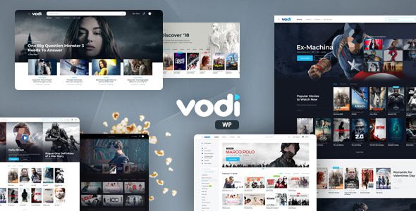 Vodi 1.2.13 - Video WordPress Theme for Movies & TV Shows