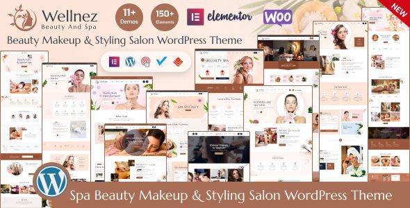 Wellnez 2.3.4 - Beauty Spa & Wellness Salon WordPress Theme