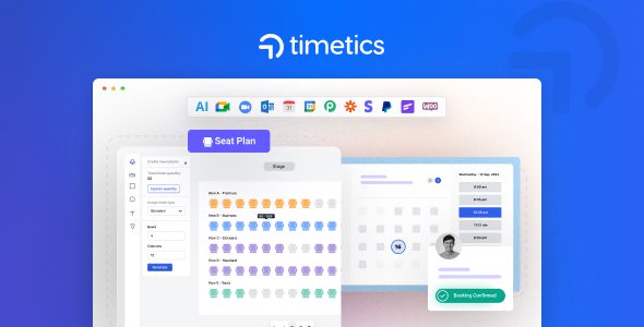 WP Timetics 1.0.24 - Appointment Booking WordPress Plugin