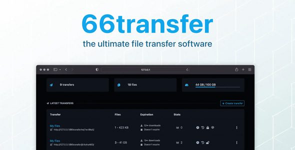 66transfer 23.0.0 Extended - Easy File Transfer Tool