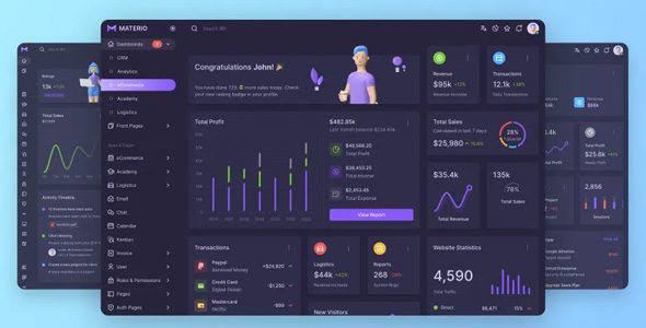 Materio 5.0.0 - MUI Next.js Admin Template Pro