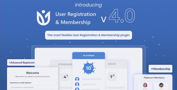 User Registration Pro & Membership 5.0.4 + Addons