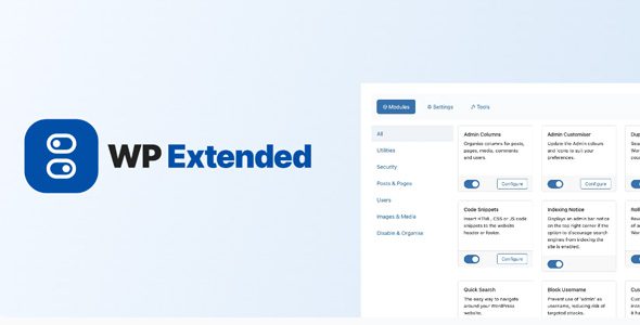 WP Extended Pro 3.0.14