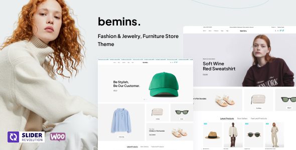 Bemins 1.1.3 - Fashion & Jewelry, Furniture Store WordPress Theme