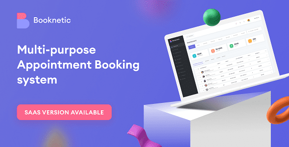 Booknetic 4.2.2 + Addons - WordPress Booking Plugin for Appointment Scheduling [SaaS]