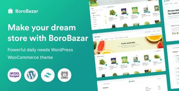 BoroBazar 2.0.5 - Grocery Store WooCommerce WordPress theme