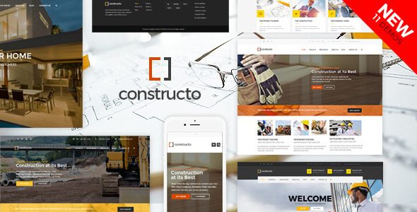 Constructo 4.3.7 - Construction WordPress Theme