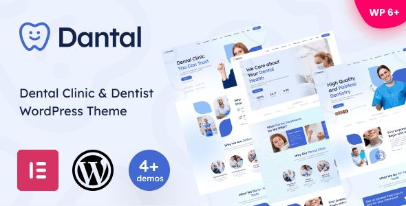 Dantal 1.06 - Dental Clinic & Dentist WordPress Theme