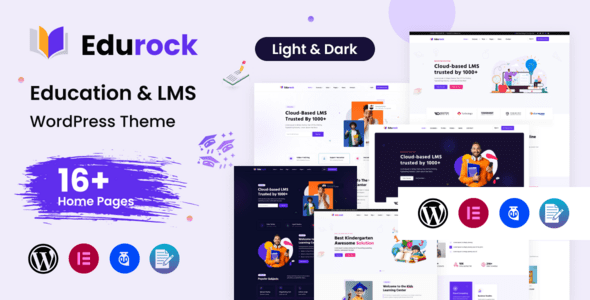 Edurock 1.0.9 - Education WordPress Theme