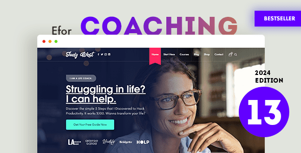 Efor 13.1.2 - Coaching & Online Courses WordPress Theme