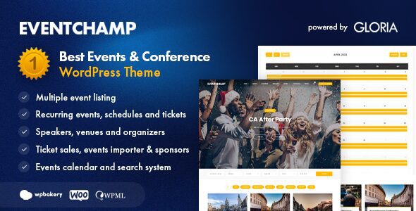 Event Champ 2.2.0 - WordPress Theme