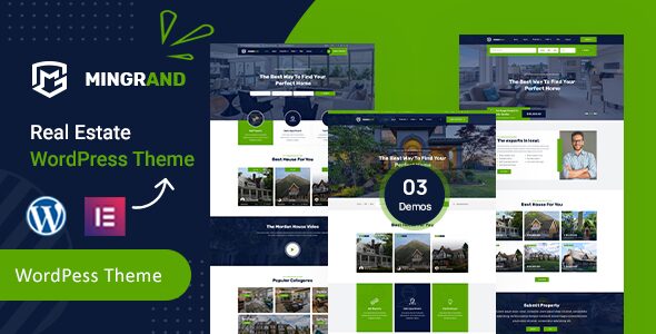 Mingrand 1.0.2 - Real Estate WordPress Theme