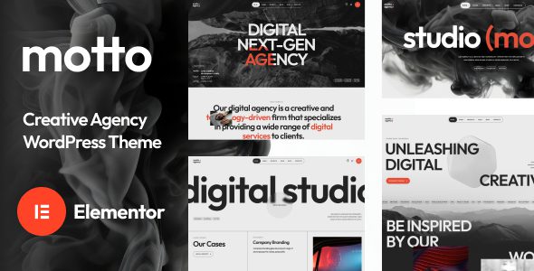 Motto 1.0.8 - Creative Agency & Startup WordPress Theme