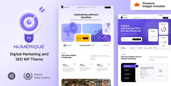 Numérique 5.9 - SEO Digital Marketing WordPress Theme