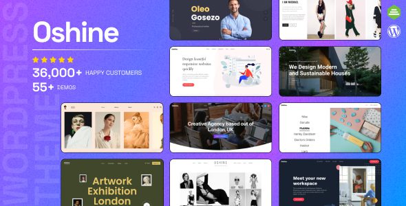 Oshine 7.2.6 - Multipurpose Creative WordPress Theme