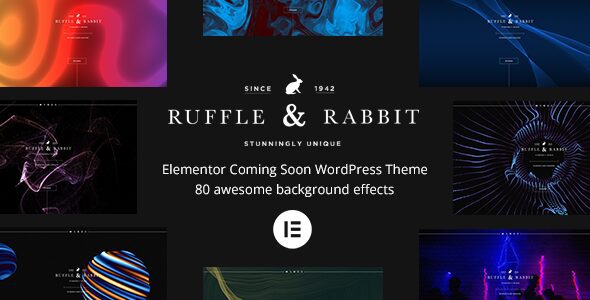 Rabbit 6.0.1 - Elementor Coming Soon WordPress Theme