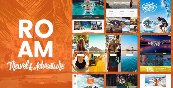 Roam 2.1 - Travel & Tourism Theme