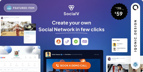 SocialV 2.0.16 - Social Network and Community BuddyPress Theme