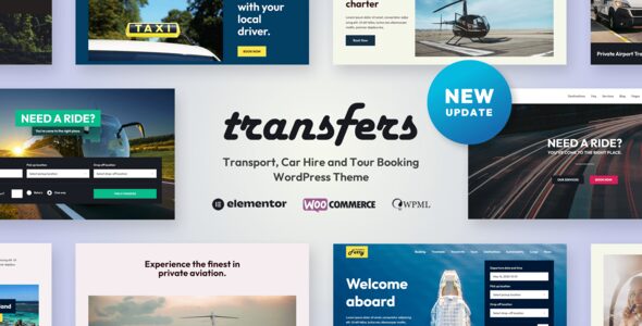 Transfers 2.02 - Transport and Car Hire WordPress Theme