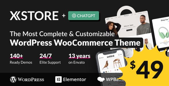 XStore 9.4.9 - Multipurpose WooCommerce Theme