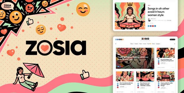 Zosia 1.2.4 - Personal WordPress Blog Theme